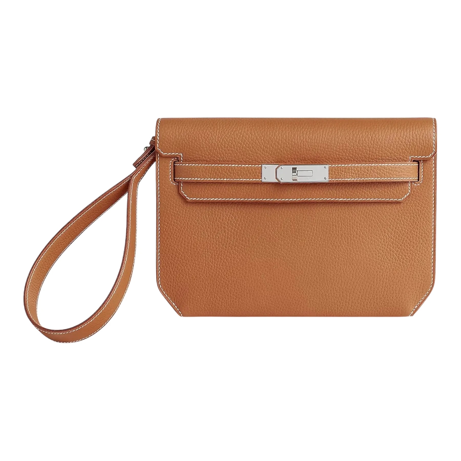 Hermès Depeche 25 Pouch – Fauve