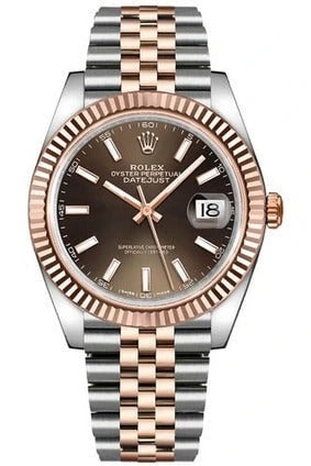 Rolex Datejust – Light Brown Silver Steel
