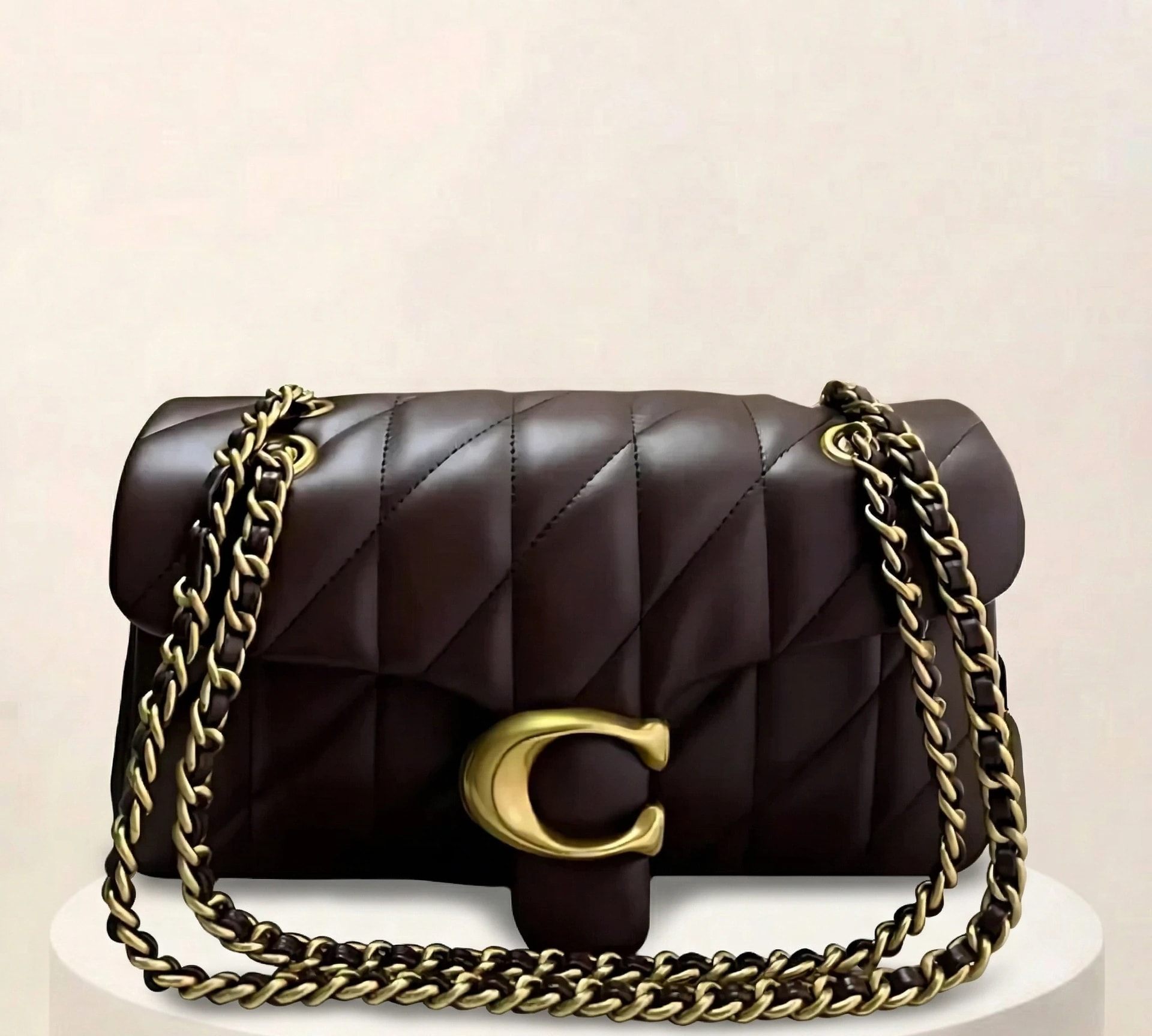 Coach Tabby 26 Quilted Shoulder Bag
