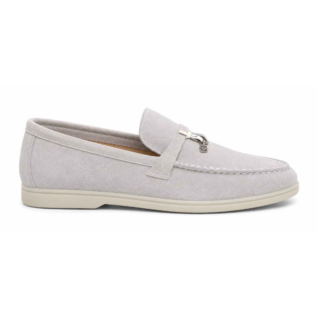 Loro Piana Summer Walk Suede Loafers (SH-LP-040-36)