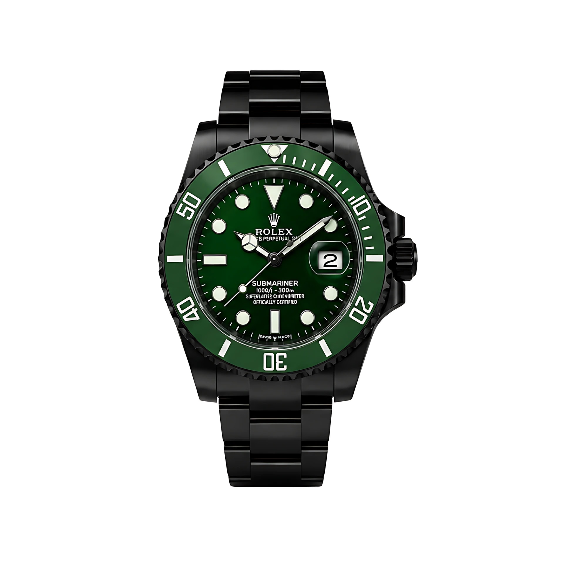 Rolex Submariner Date – Green Dial Green Bezel Black