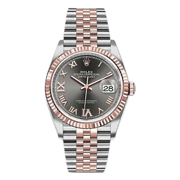Rolex Datejust – Dark Rhodium Roman Dial