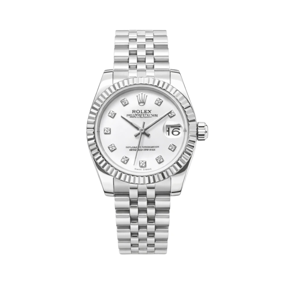 Rolex Datejust – White Diamond Dial