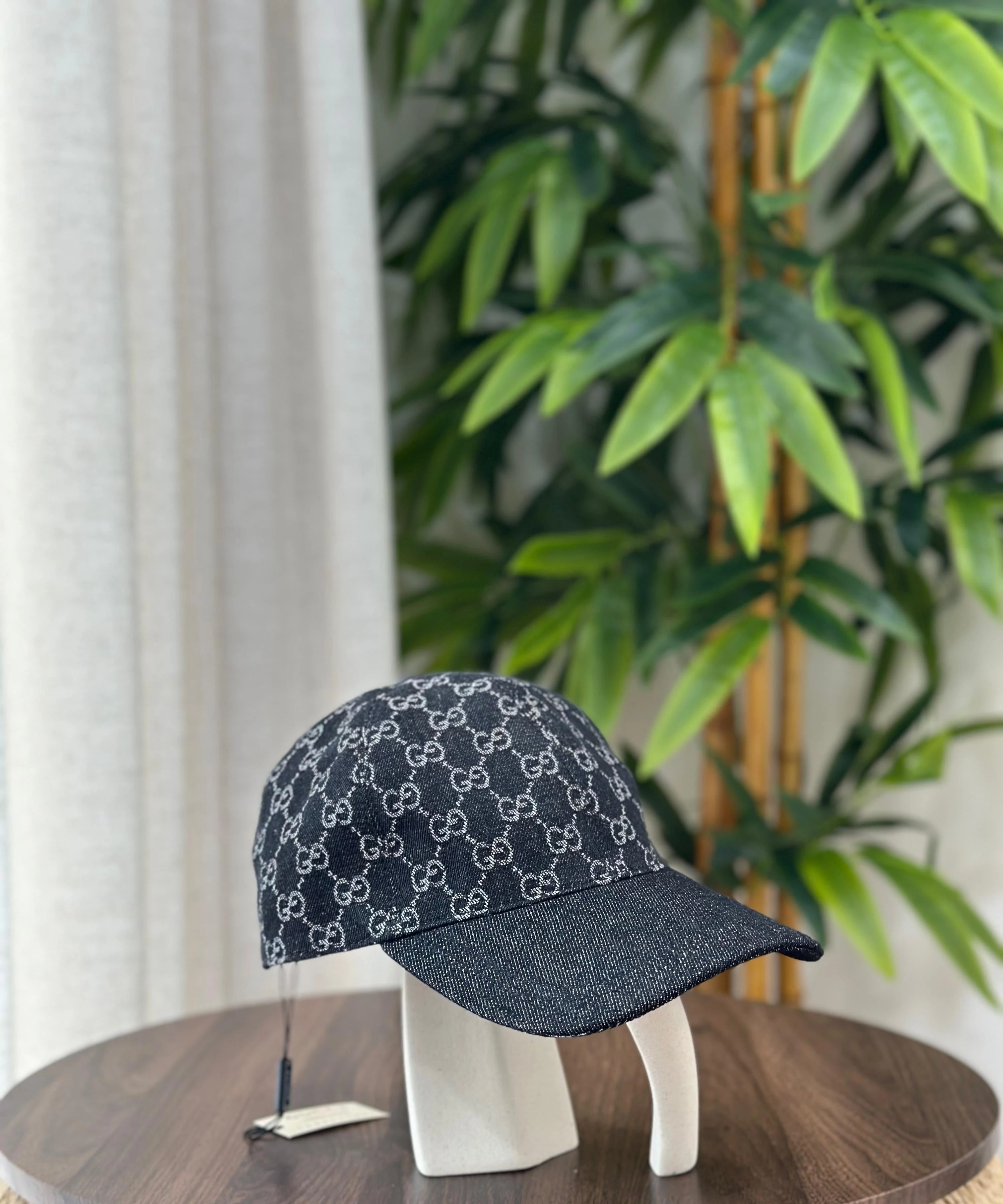 Gucci Cap | GG Canvas Grey