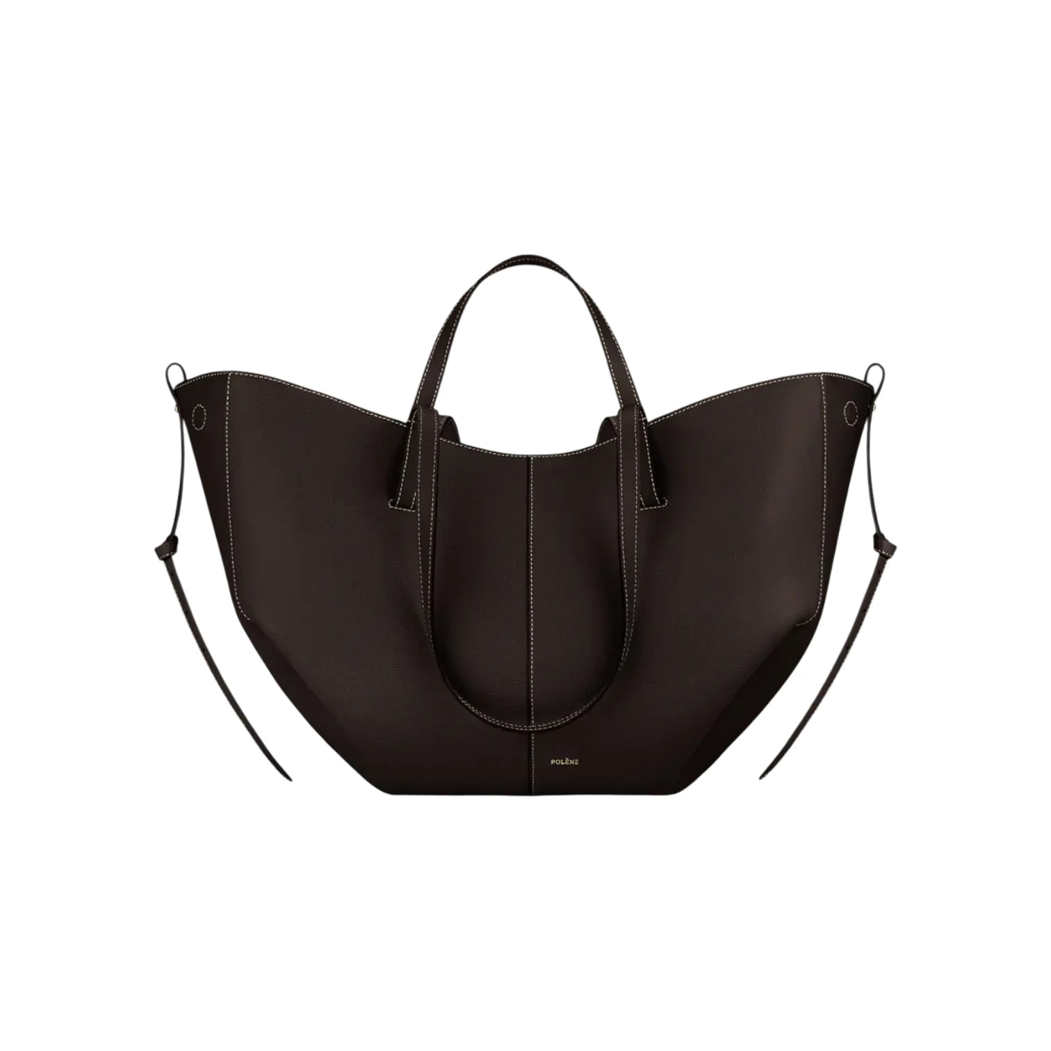 Polène Cyme Tote Ebony