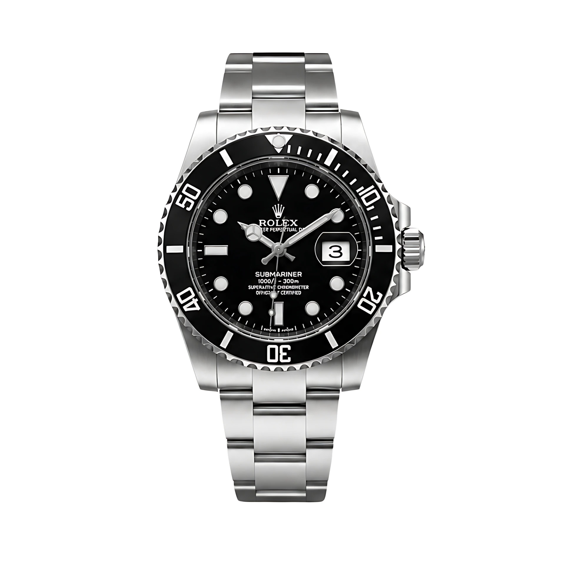 Rolex Submariner Date – Black Dial Silver