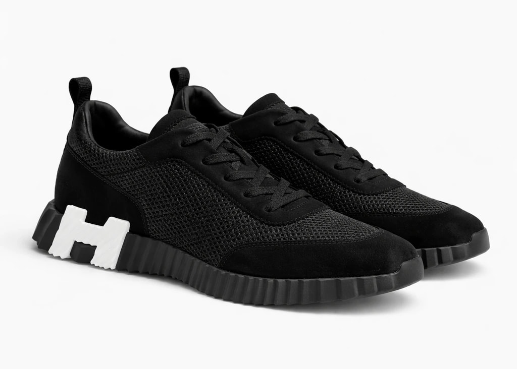 حذاء هرمز بانسنغ أسود - الإصدار الثالث | للرجال