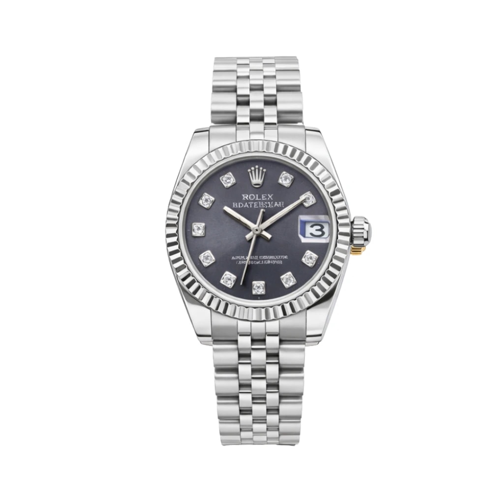 Rolex Datejust – Diamond Dial Fluted Bezel