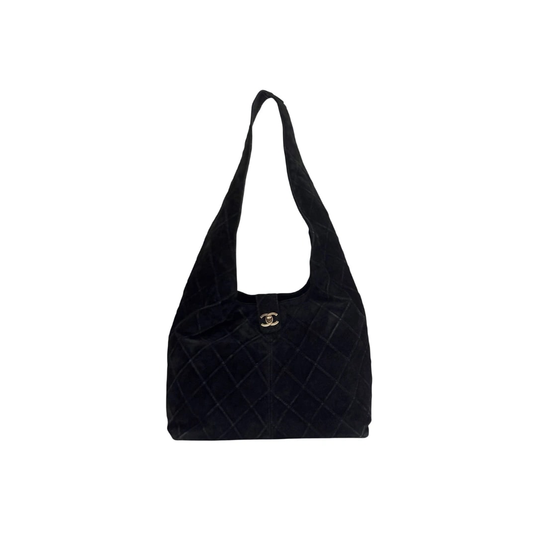 Chanel Suede Hobo