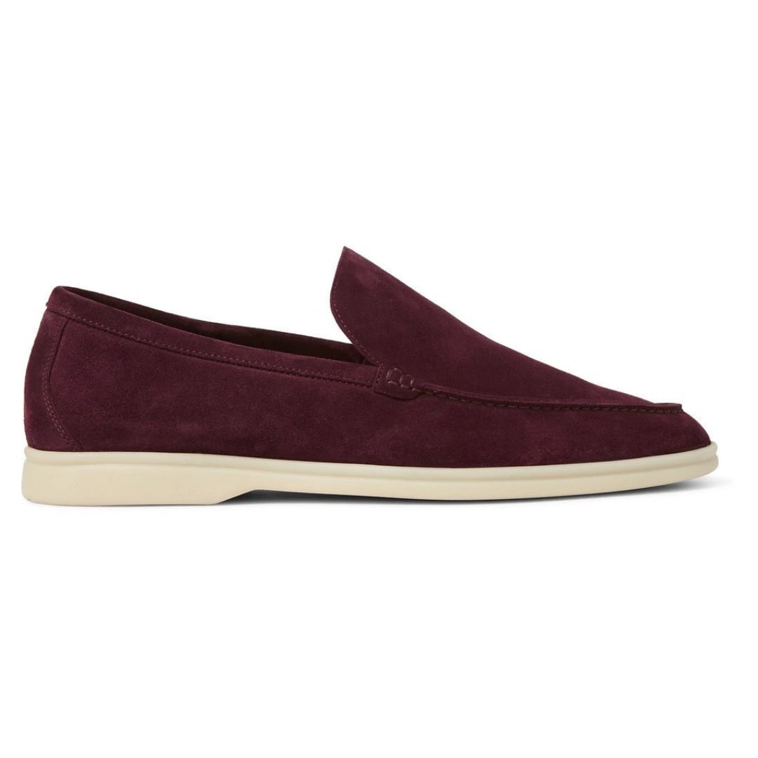 Loro Piana Summer Walk Suede Loafers (SH-LP-045-36)