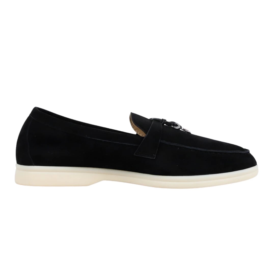 Loro Piana Summer Walk Suede Loafers (SH-LP-023-36)